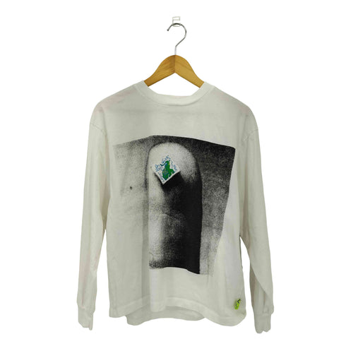 LOOSEJOINTS ED DAVIS GREEN ELEPHANT L/S TEE フロントプリント ロングスリーブクルーネックスTシャツ casual レディース M