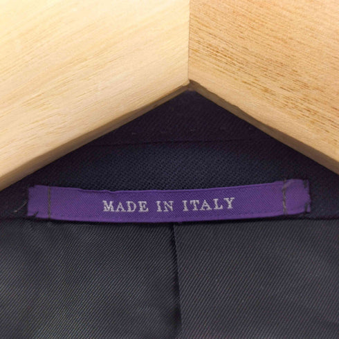 ラルフローレンパープルレーベル RALPH LAUREN PURPLE LABEL イタリア製 2B テーラード ジャケット メンズ