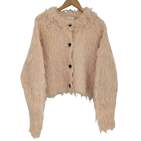 クラネ CLANE SHAGGY SHORT KNIT CARDIGAN レディース JPN:1