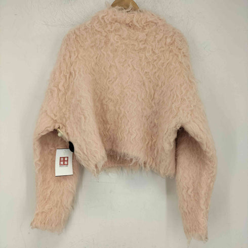 クラネ CLANE SHAGGY SHORT KNIT CARDIGAN レディース JPN:1