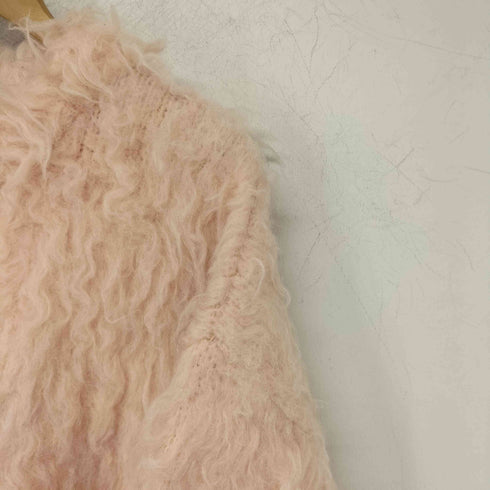 クラネ CLANE SHAGGY SHORT KNIT CARDIGAN レディース JPN:1