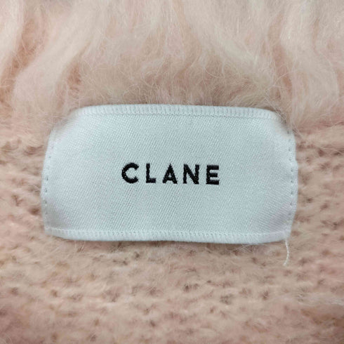 クラネ CLANE SHAGGY SHORT KNIT CARDIGAN レディース JPN:1