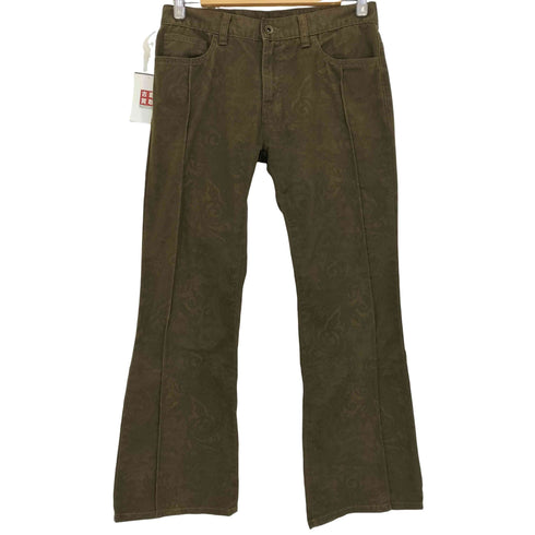 モルガン MORGAN Y2K トライバル柄 フレアパンツ レディース JPN:L