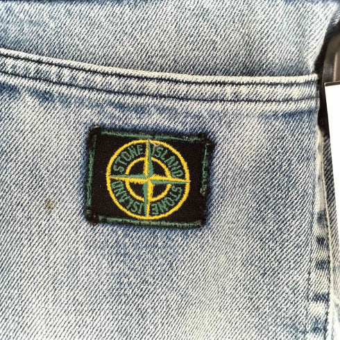 ストーンアイランド STONE ISLAND 80S イタリア製 ボタンフライ デニムパンツ メンズ 50