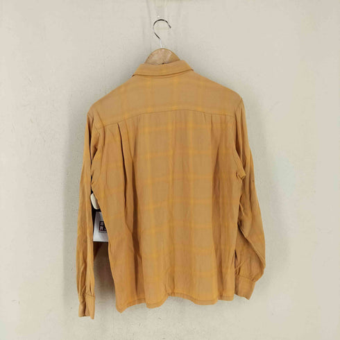 キャンパス CAMPUS 50-60s USA製 レーヨン オンブレチェックシャツ メンズ import:M
