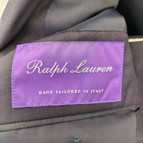 ラルフローレンパープルレーベル RALPH LAUREN PURPLE LABEL イタリア製 セットアップ 2B テーラード ジャケット メンズ ジャケット48 パンツ46