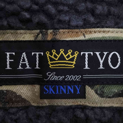 エフエーティー FAT リアルツリーカモ 裏ボア フィッシング フーデッドブルゾン メンズ SKINNY