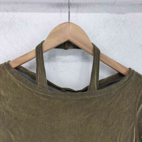 クラネ CLANE TULLE FLOCKY LAYERED TOPS レディース JPN:1