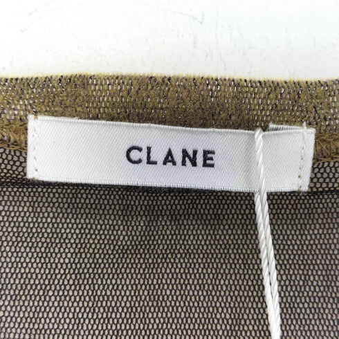 クラネ CLANE TULLE FLOCKY LAYERED TOPS レディース JPN:1