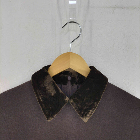 クラネ CLANE VELOR COLLAR KNIT TOPS レディース JPN:1