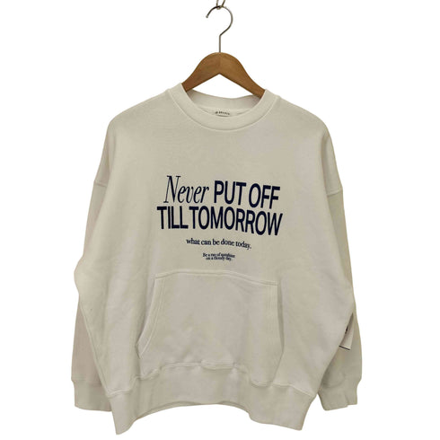 ビューティーアンドユースユナイテッドアローズ BEAUTY & YOUTH UNITED ARROWS 別注+81BRANCA ロゴスウェット プルオーバー レディース FREE