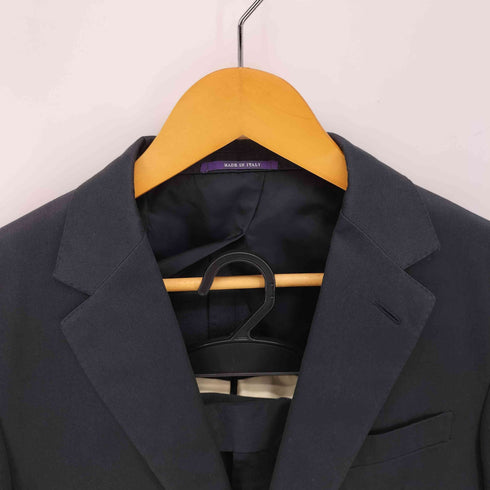 ラルフローレンパープルレーベル RALPH LAUREN PURPLE LABEL イタリア製 セットアップ 2B テーラード ジャケット メンズ ジャケット48 パンツ46