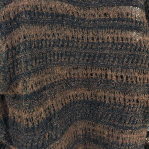 クラネ CLANE SHEER BORDER MOHAIR KNIT レディース JPN:1