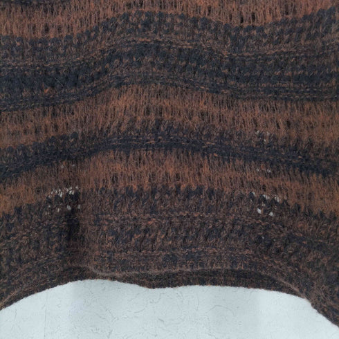 クラネ CLANE SHEER BORDER MOHAIR KNIT レディース JPN:1
