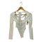 determ BACK RIBONE BODYSUIT バックリボンボディスーツ レディース 2