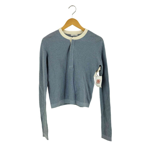 クラネ CLANE MESH HENLEY NECK TOPS レディース JPN:2