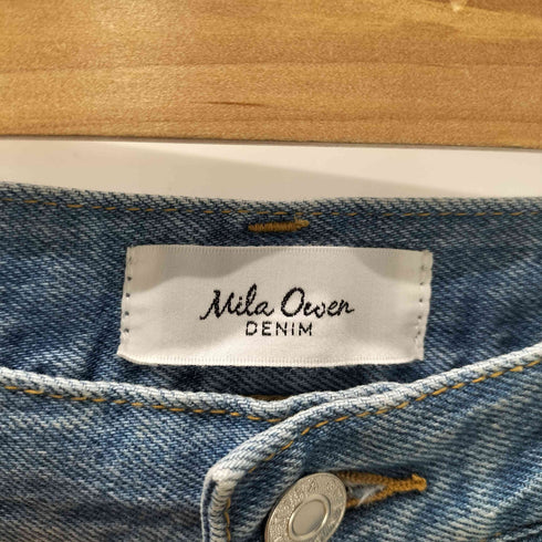 ミラオーウェン Mila Owen 2023SS ラインカーブデニムパンツ レディース JPN:0