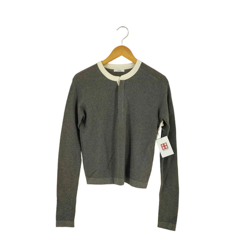 クラネ CLANE MESH HENLEY NECK TOPS レディース JPN:2