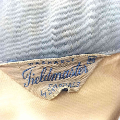 シアーズ Sears 50S Fieldmaster CONMATICジップ ギャバジン ジップアップジャケット メンズ import:M