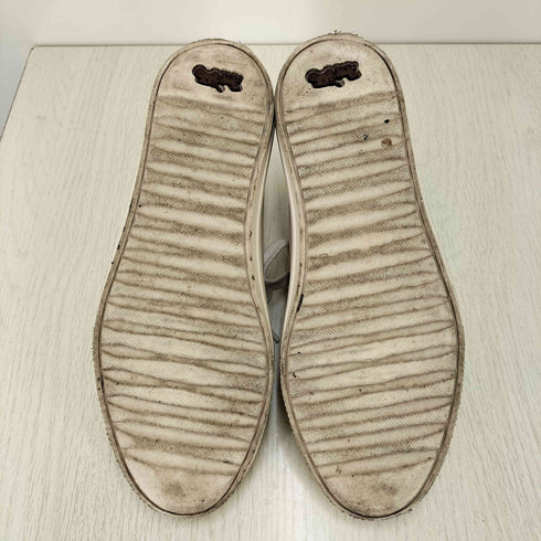 コーチ COACH C121 LTR CHK レザー チョーク スニーカー ローカット スニーカー レディース JPN:23.5