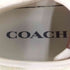 コーチ COACH C121 LTR CHK レザー チョーク スニーカー ローカット スニーカー レディース JPN:23.5