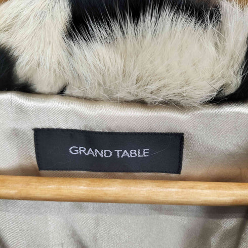 GRAND TABLE rabbit fur ラビットファージャケット レディース 9