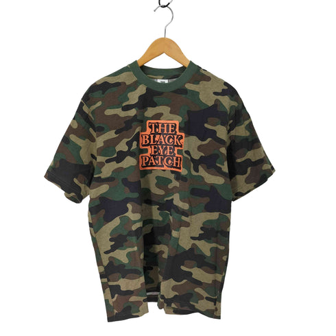 ザブラックアイパッチ THE BLACK EYE PATCH OG LABEL SAFETY CAMO TEE メンズ JPN:L