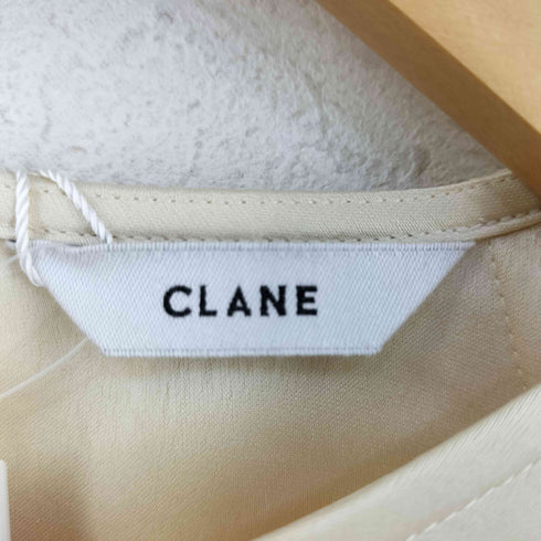 クラネ CLANE CONSTRUCTIVE SATIN BLOUSE レディース JPN:1