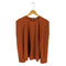 クラネ CLANE CONSTRUCTIVE SATIN BLOUSE レディース JPN:1