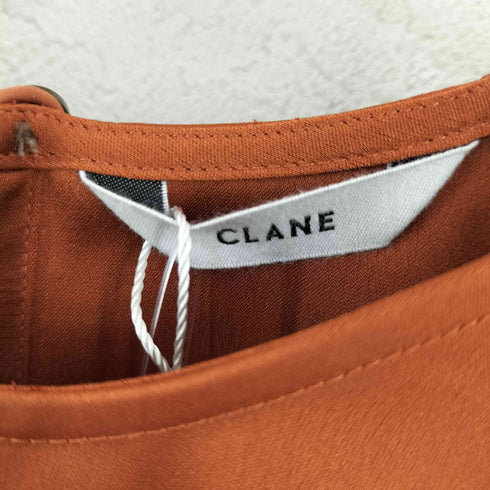 クラネ CLANE CONSTRUCTIVE SATIN BLOUSE レディース JPN:1