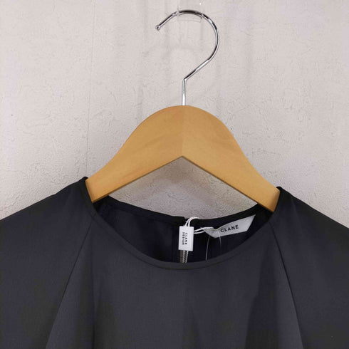 クラネ CLANE CONSTRUCTIVE SATIN BLOUSE レディース JPN:1