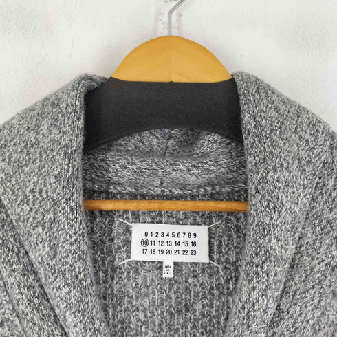 メゾンマルタンマルジェラ Maison Martin Margiela 12AW アルパカ ショールカラーカーディガン メンズ