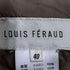Louis Feraud タヌキファー キルティング ダウンコート レディース 40
