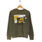 ナイキ NIKE WILD パッチワークデザイン ロゴプリント クルーネック スウェット メンズ import:S