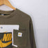 ナイキ NIKE WILD パッチワークデザイン ロゴプリント クルーネック スウェット メンズ import:S