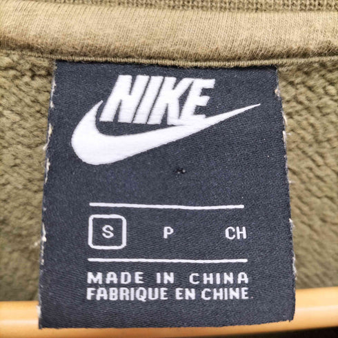 ナイキ NIKE WILD パッチワークデザイン ロゴプリント クルーネック スウェット メンズ import:S