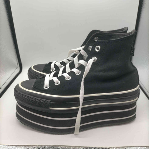パメオポーズ Pameo Pose ALL STAR STAGE HI / PP 別注 コラボ ハイカット 厚底 ダット スニーカー レディース CONVERSE:4 1/2
