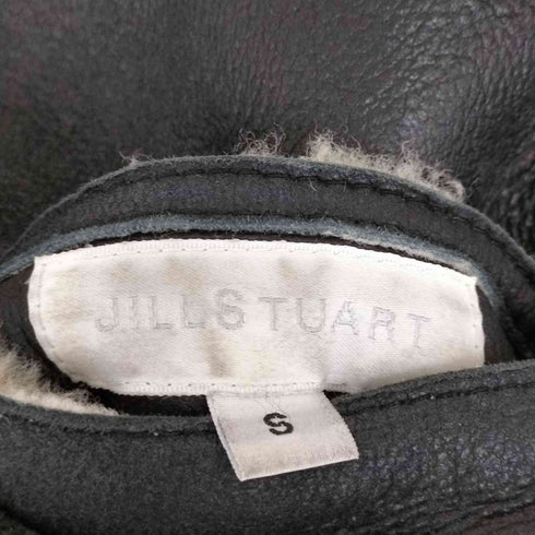 ジルスチュアート JILLSTUART ラムレザームートンノーカラーコート レディース JPN:S