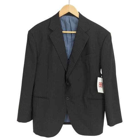 ISETAN MENS ウール混 ストライプ テーラードジャケット メンズ