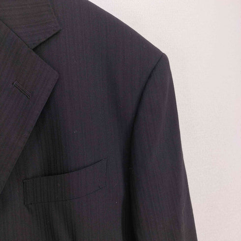 ISETAN MENS ウール混 ストライプ テーラードジャケット メンズ