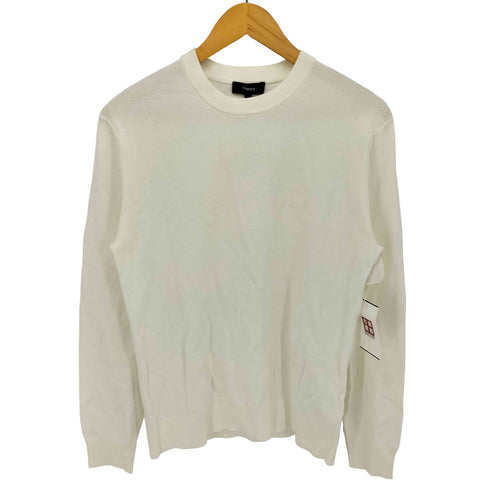 セオリー theory 23SS RILAND CREW M FINE BILEN クルーネック サマー ニット メンズ import:S