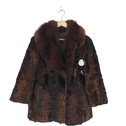 Chekiang lamb mink fur チキャンラム ミンクファージャケット レディース