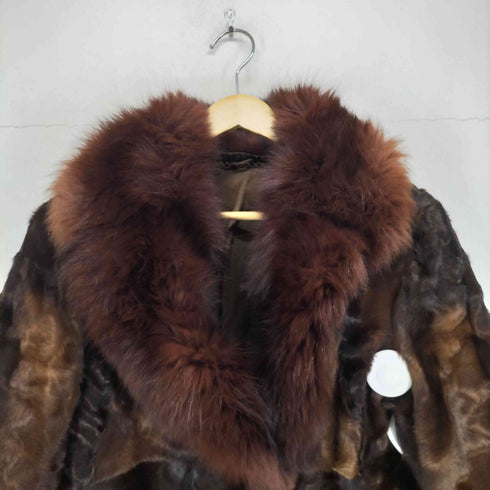 Chekiang lamb mink fur チキャンラム ミンクファージャケット レディース