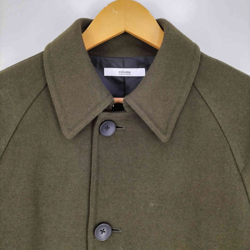 ジャーナルスタンダードレリューム JOURNAL STANDARD relume Meridea Wool ウール ステンカラーコート メンズ