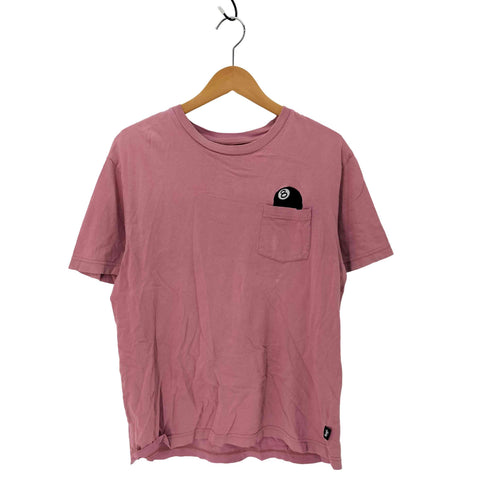 ステューシー Stussy 8BALL POCKET TEE 刺繍ロゴ コットン クルーネック メンズ import:M