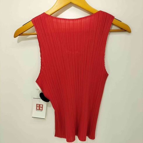 プリーツプリーズイッセイミヤケ PLEATS PLEASE ISSEY MIYAKE オリエンタル プリーツ ノースリーブチュニック タンクトップ レディース JPN:5
