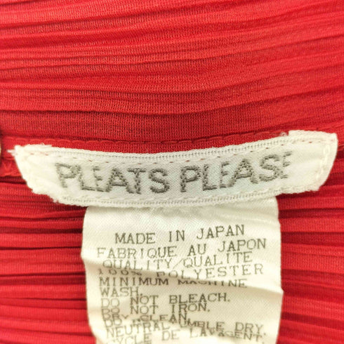 プリーツプリーズイッセイミヤケ PLEATS PLEASE ISSEY MIYAKE オリエンタル プリーツ ノースリーブチュニック タンクトップ レディース JPN:5