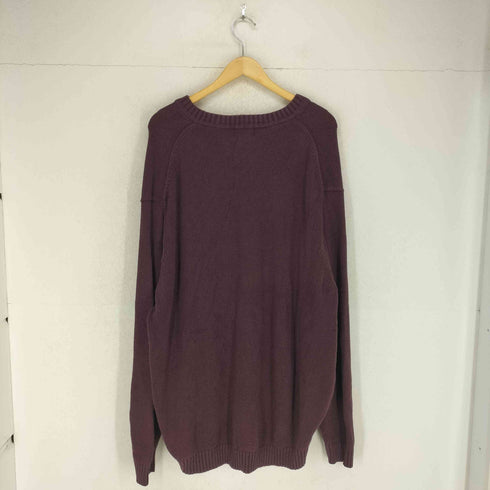 エルエルビーン L.L.Bean Vネックコットンニット メンズ XXL