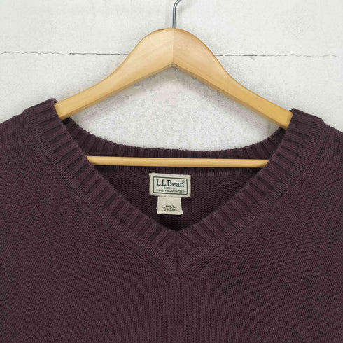 エルエルビーン L.L.Bean Vネックコットンニット メンズ XXL