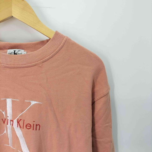 カルバンクラインジーンズ Calvin Klein Jeans 刺繍ロゴ クルーネック スウェット メンズ import:L